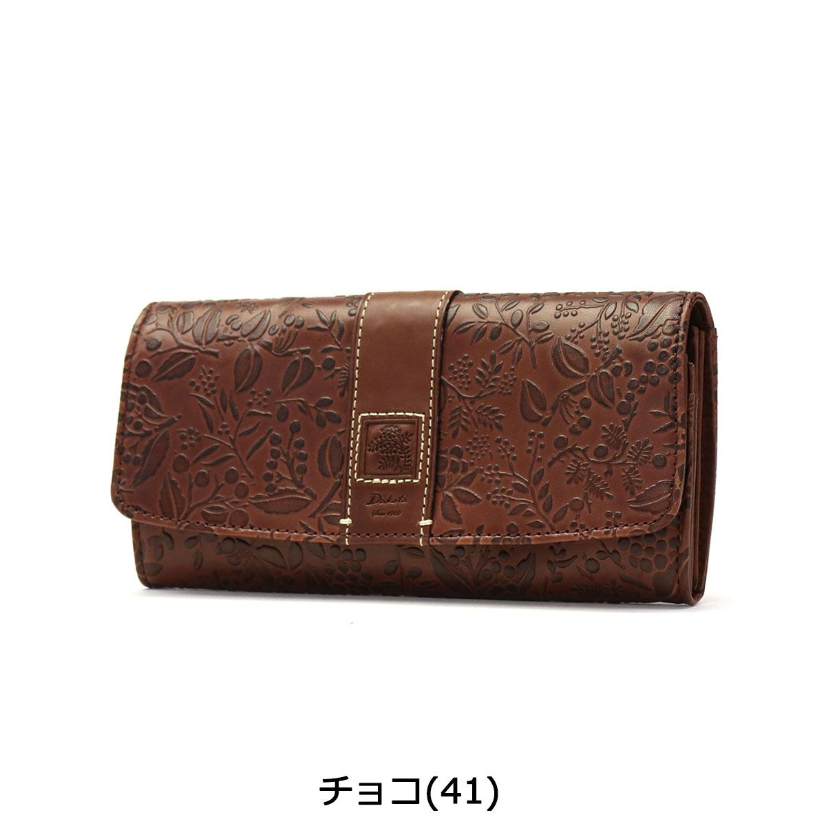 ダコタ 長財布 Dakota 財布 ミモザ 本革 レザー ボタニカル 小銭入れ 
