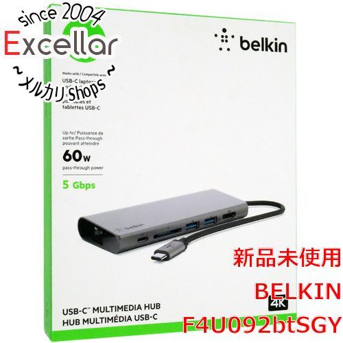 bn:5] Belkin USB-Cマルチメディアハブ F4U092BTSGY - 家電・PCパーツ