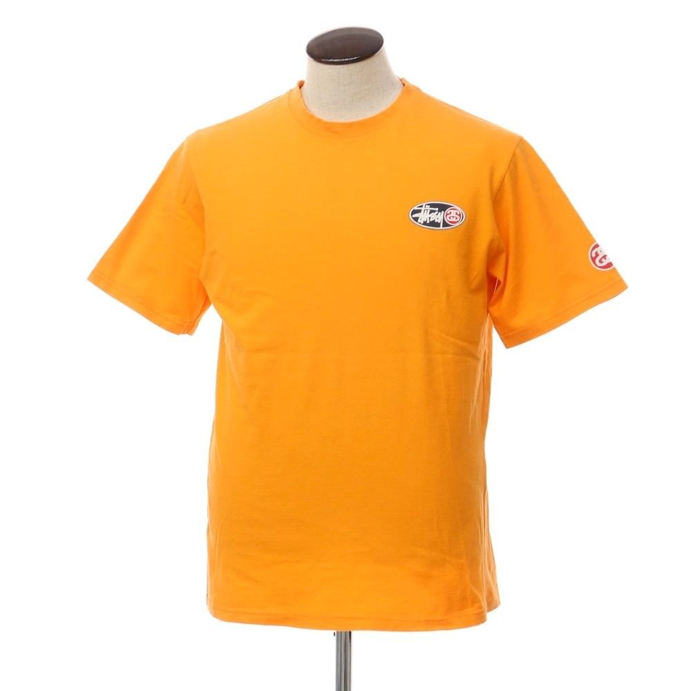 【中古】ステューシー STUSSY OLD STUSSY 紺タグ 半袖Ｔシャツ オレンジ【サイズL】【メンズ】