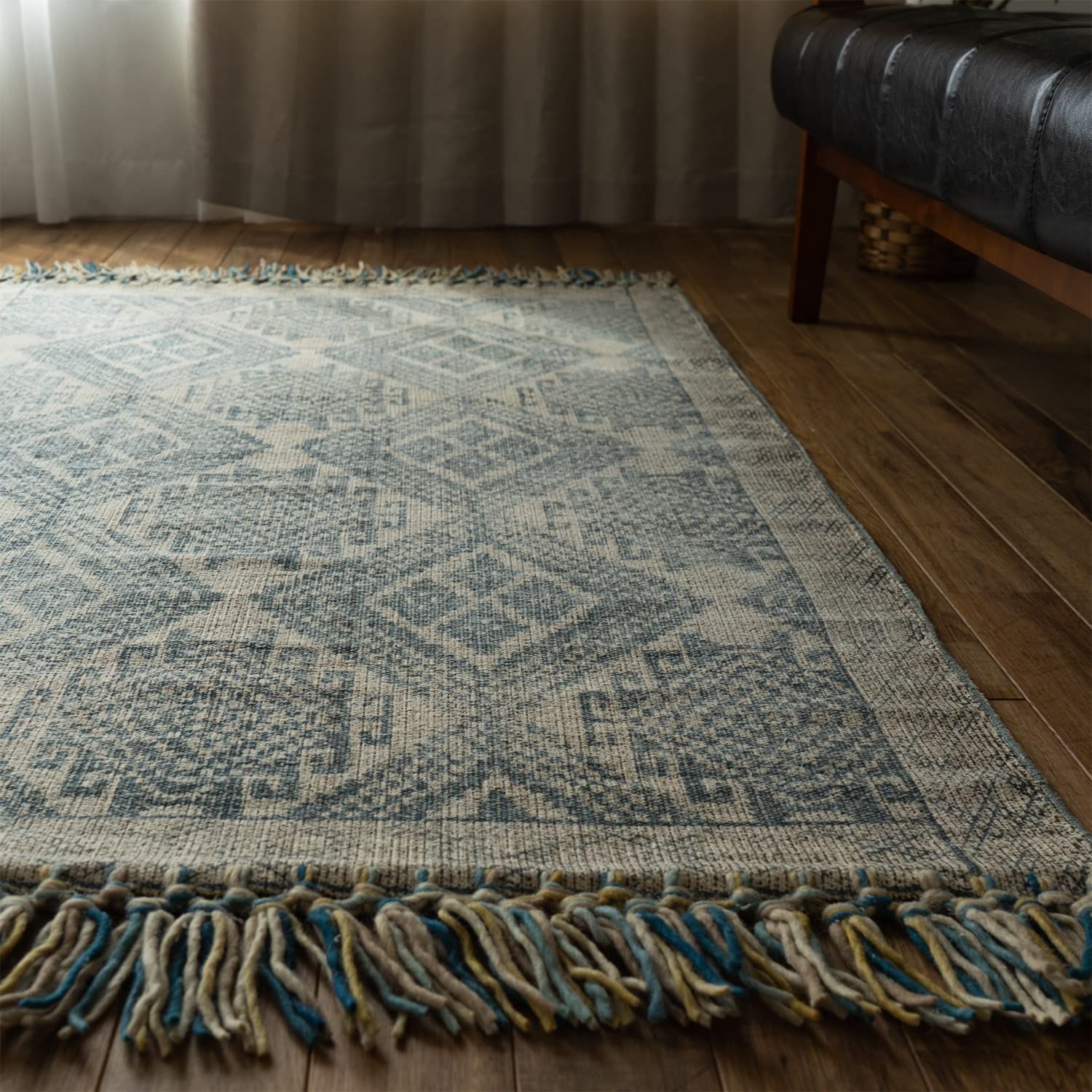 キリム 手織りスザニ スーパー ヴィンテージ 118cmx190cm ラグ Suzani Rug ladybirds - minä perhonen