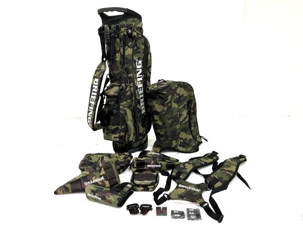 ブリーフィング キャディバッグ ゴルフ 迷彩カモ BRIEFING BRG203D21