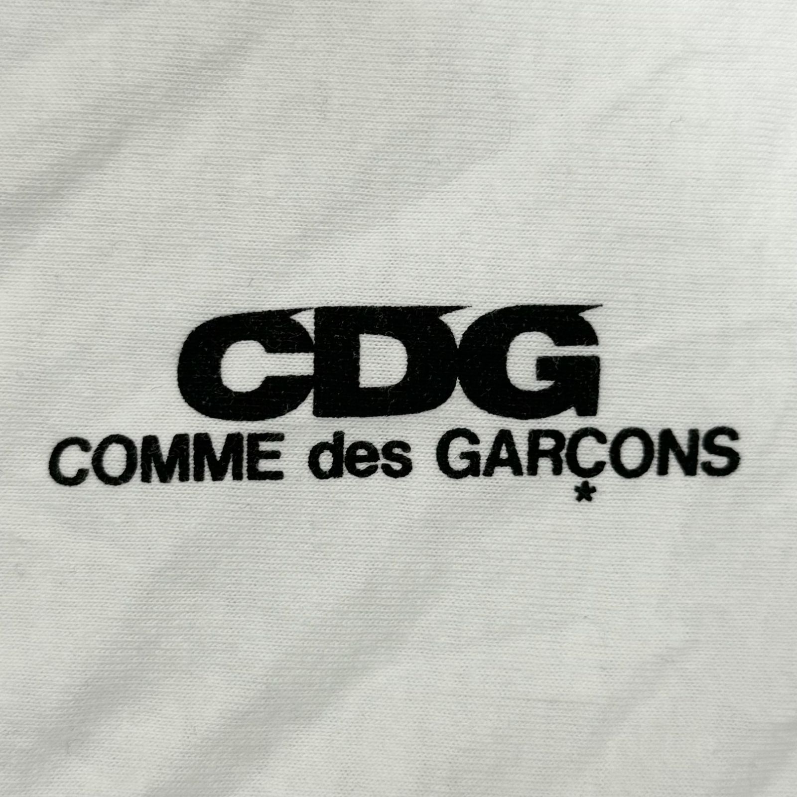 COMME des GARCONS CDG ロゴプリント クルーネック カットソー 長袖 T
