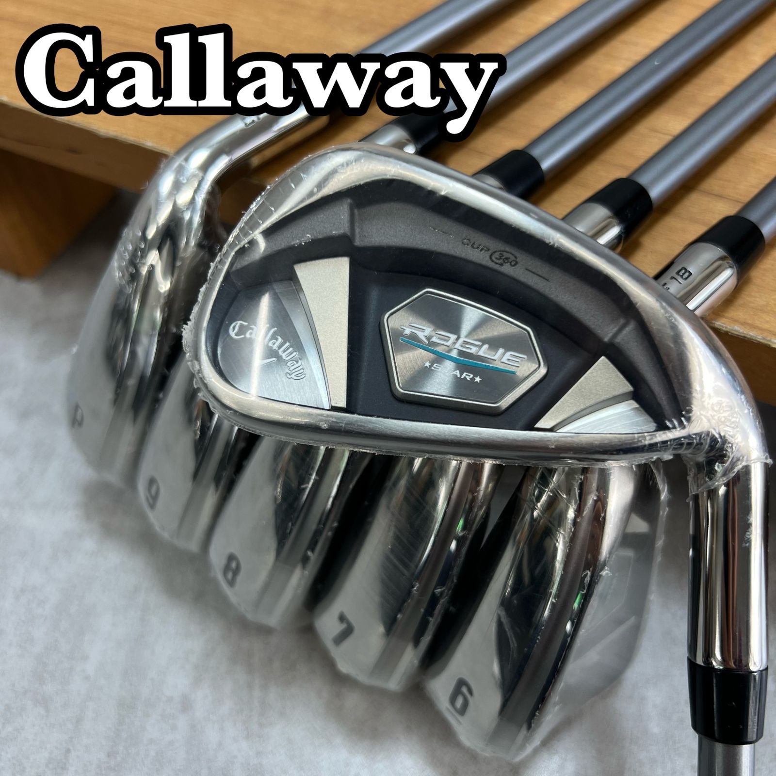 シュリンク付き キャロウェイ ローグスター メンズゴルフ アインセット 6本 Callaway ROGUE STAR