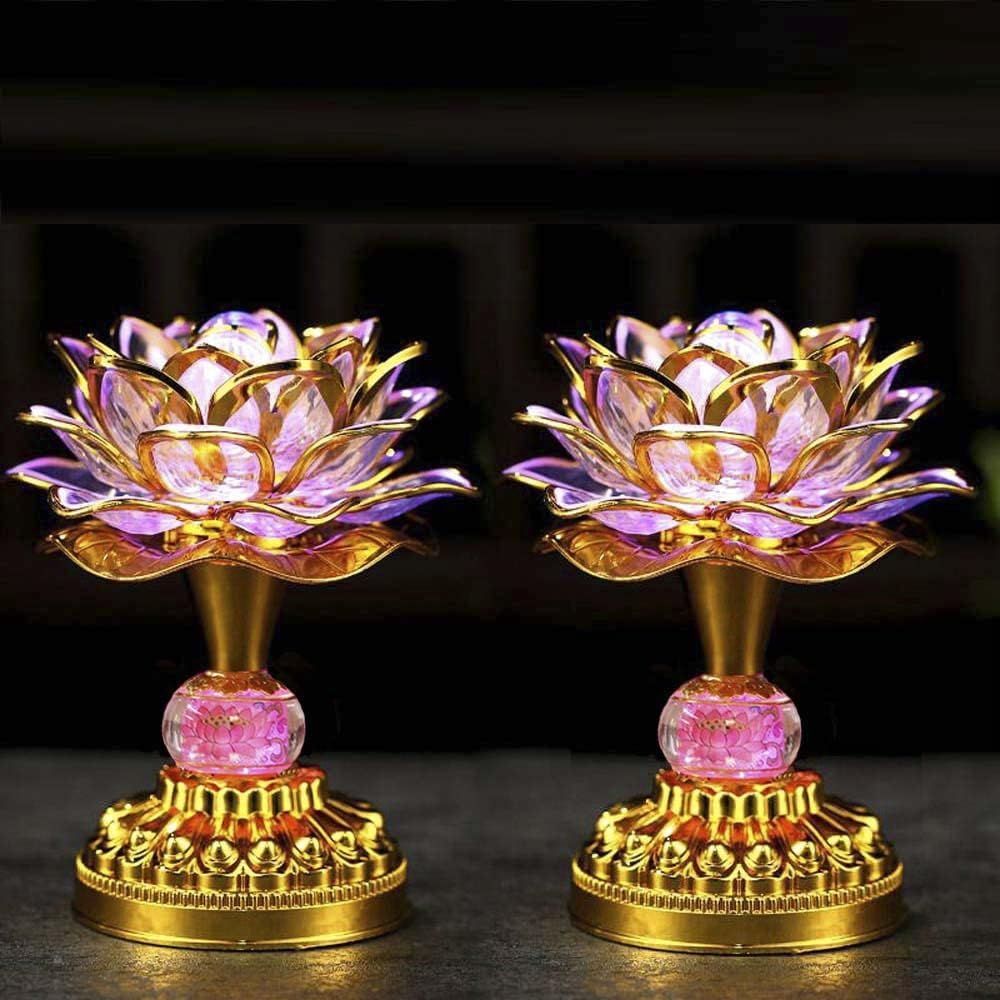 【特別セール】u003e矮u003c LIN-WELL 蓮華灯 蓮花 蓮の花 造花 光る蓮の花 仏花 ロータス 蓮華 2個セット USB はすはな インテリア照明 お盆 仏具 仏壇 仏前 法事 法要 お彼岸 葬式 命日 霊前灯 プラ