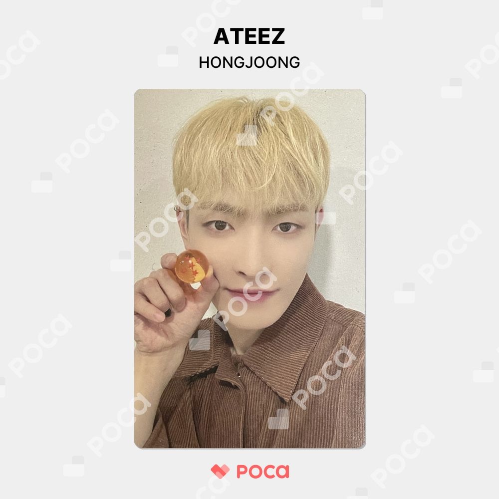 ATEEZ Will withfans トレカ　ホンジュン ATEEZ WILL ホンジュン 一直娱 withfans 中華トレカ【公式
