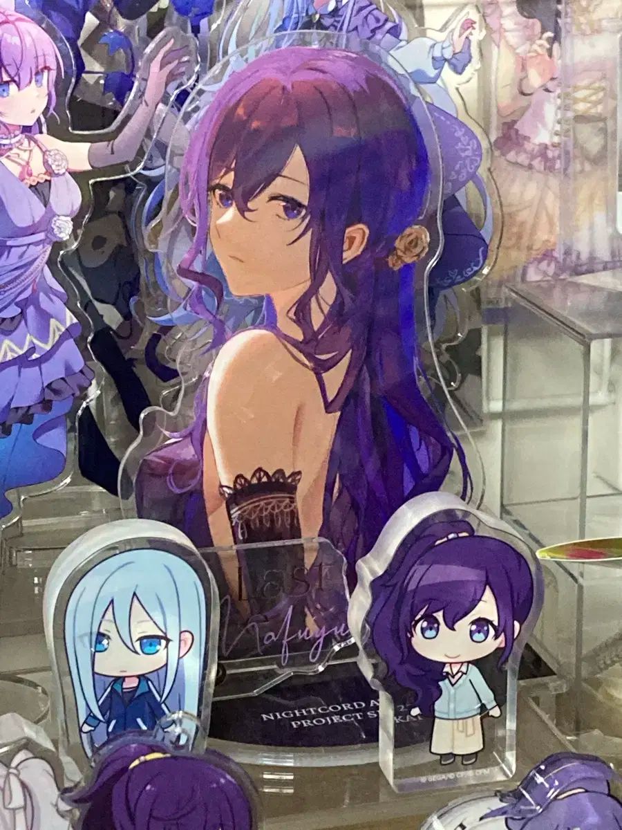 プロジェクトセカイ(プロセカ) 朝比奈 まふゆ アクリル スタンド 缶