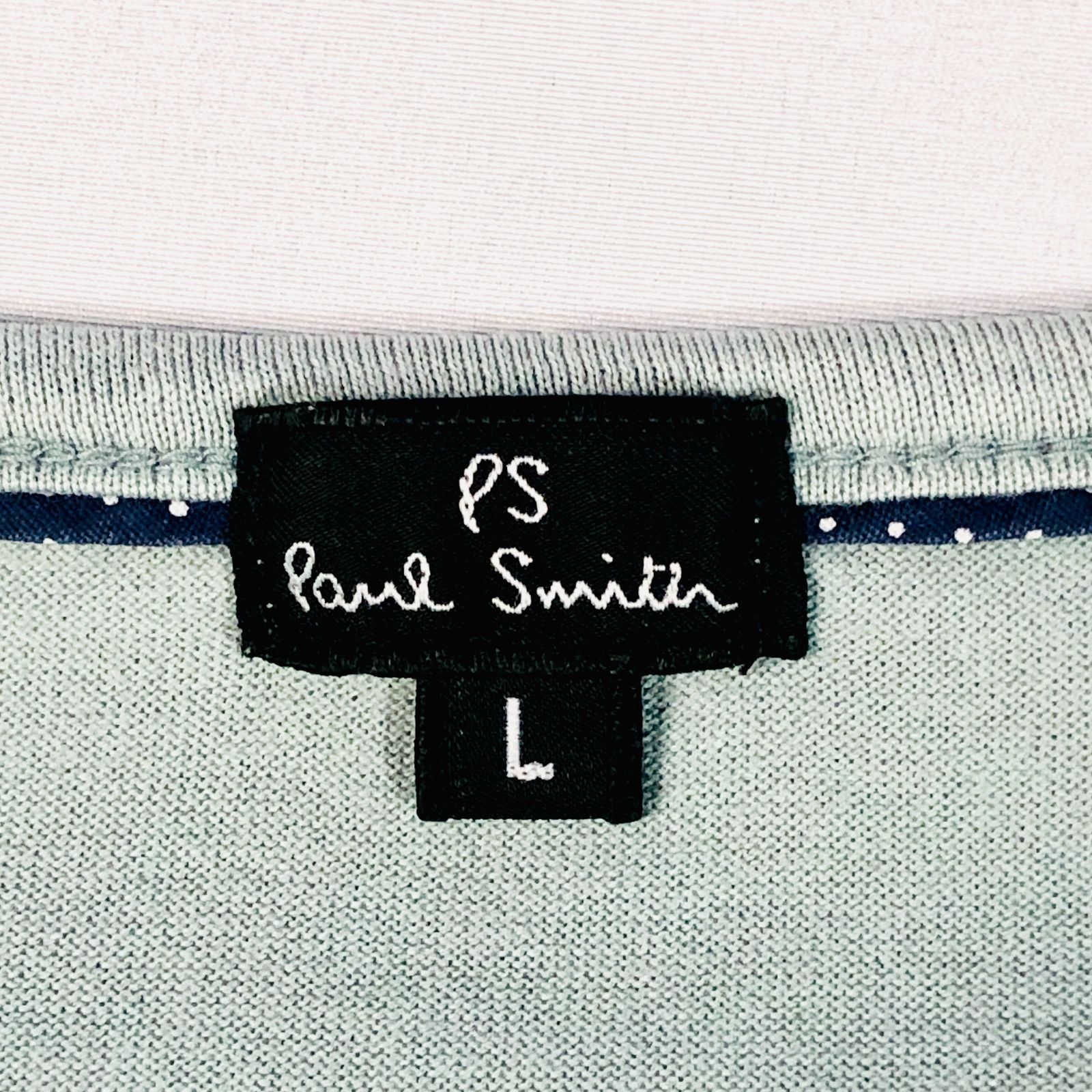 即決☆PS Paul Smith☆Lサイズ ピーエス ポールスミス 半袖 メンズ 緑