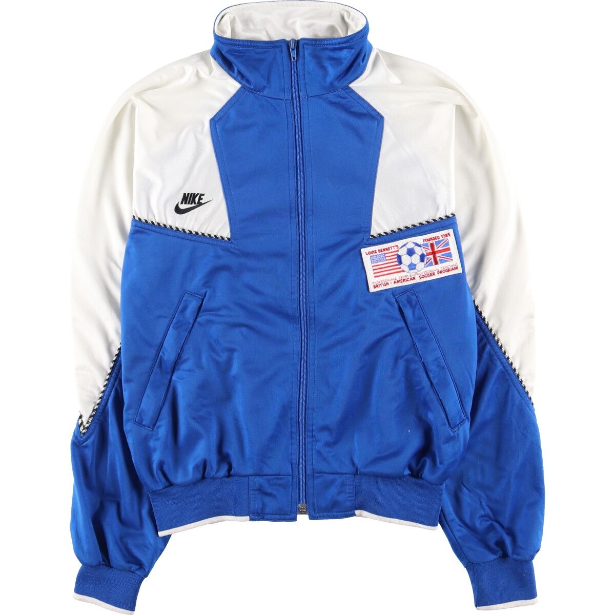 古着 90年代 ナイキ NIKE 銀タグ ジャージ トラックジャケット メンズS 