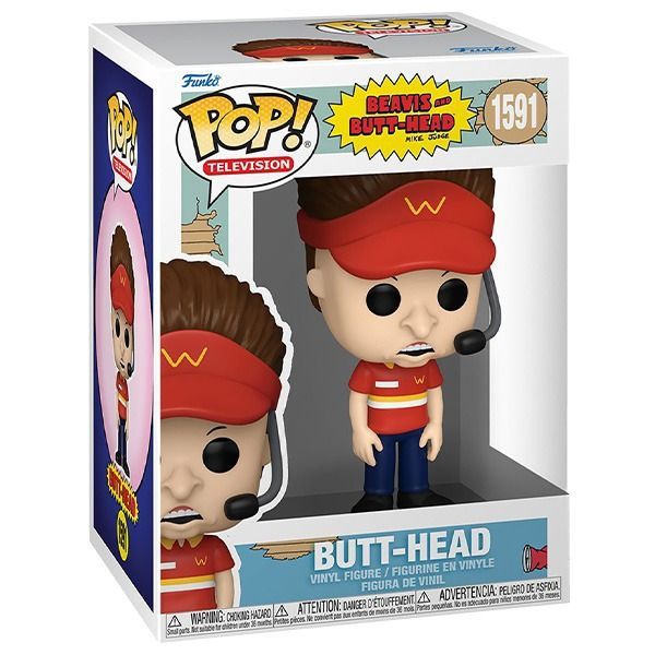 FUNKO POP! ビーバス＆バットヘッド バットヘッド ハンバーガー