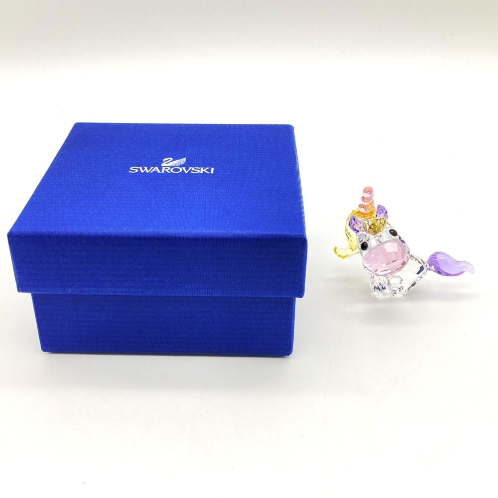 スワロフスキー SWAROVSKI ユニコーン オブジェ 置物 5376284 クリア