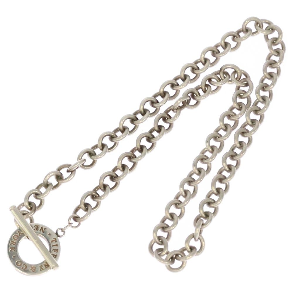 TIFFANY - Co. ティファニー トグル チョーカー ネックレス シルバー