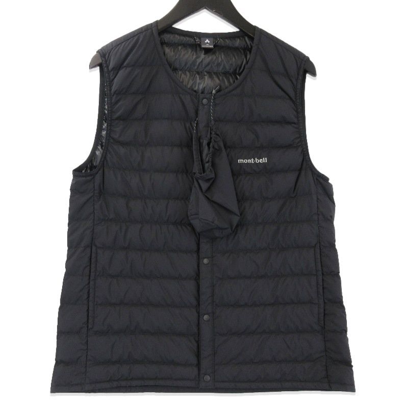 【mont-bell】スペリオダウンラウンドネックベスト L ブラックモンベル黒 楽天市場】全て新品・正規品 モンベル mont-bell Superior Down
