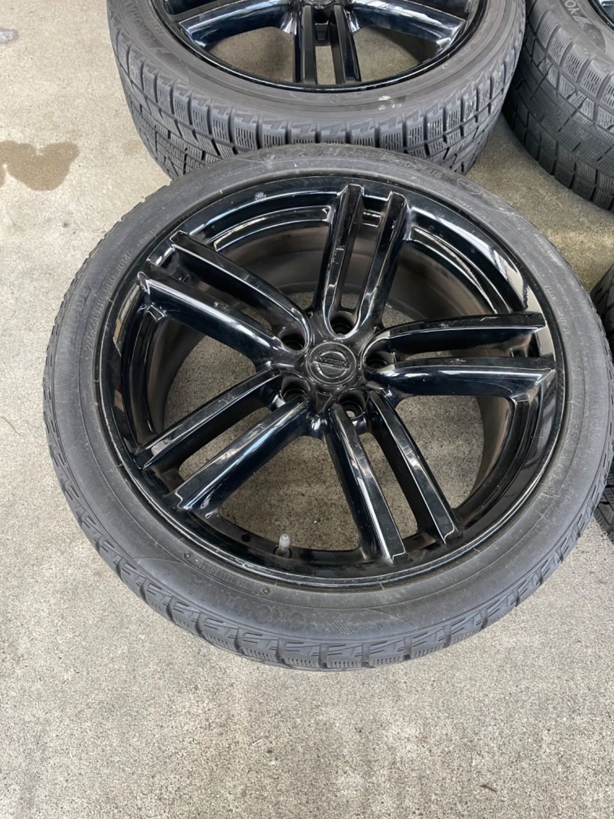 日産 Y50 フーガ 純正 エンケイ製 5H- 114.3 19インチ 8.5J+50