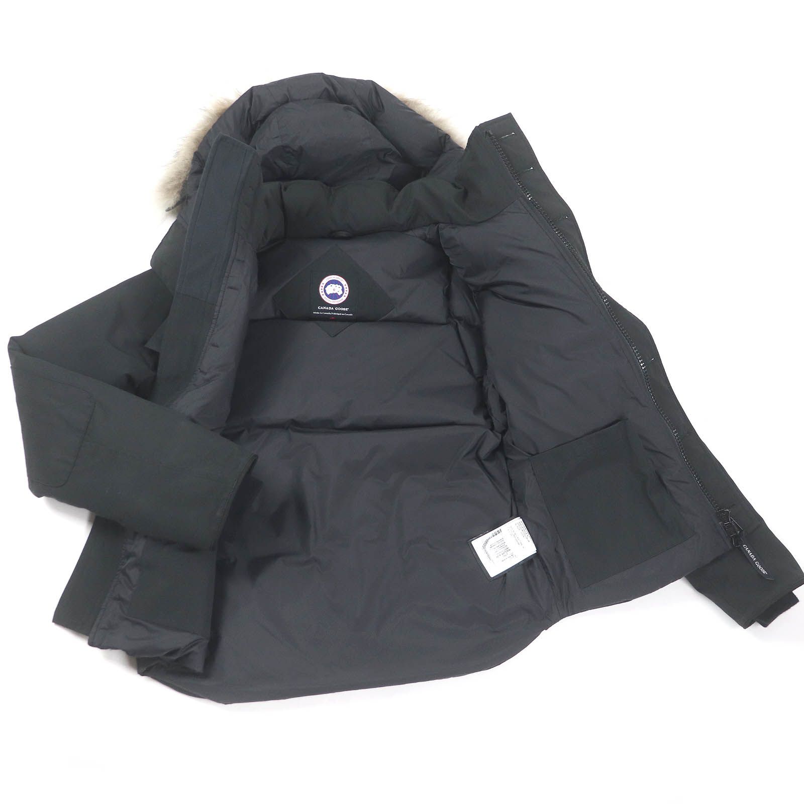 美品□CANADA GOOSE カナダグース 2301JM Russel Parka ラッセル ロゴ 