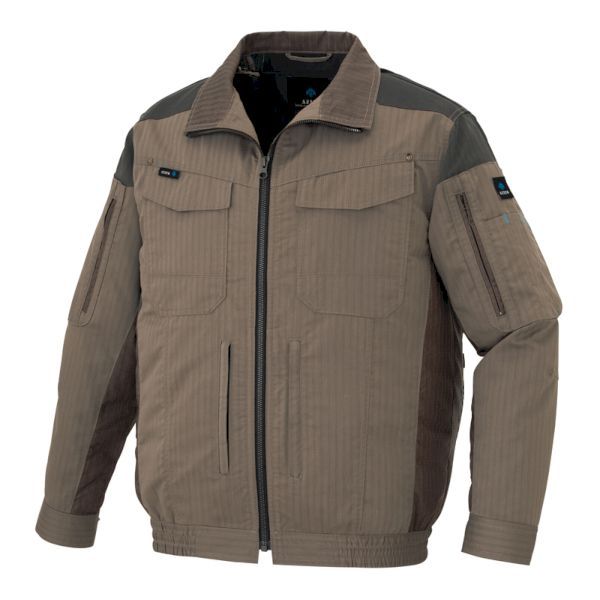 【新品・7営業日以内発送】アイトス 30699-024-L ﾓｶ 長袖ブルゾン 空調服TM 男女兼用 30699024Lﾓｶ【沖縄離島販売不可】