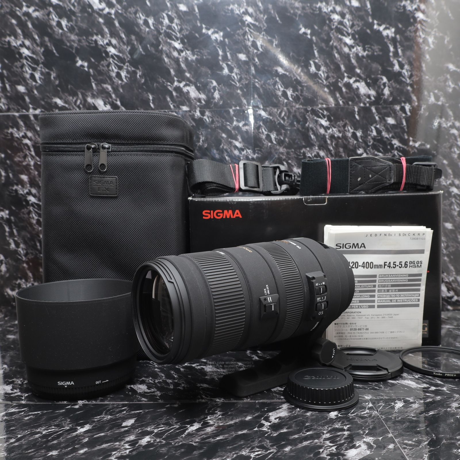 ☆大迫力！超望遠ズームレンズ☆SIGMA APO 120-400mm DG OS HSM☆Canon 