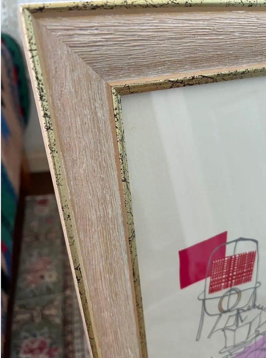 カナダ在住初期作品 額入り