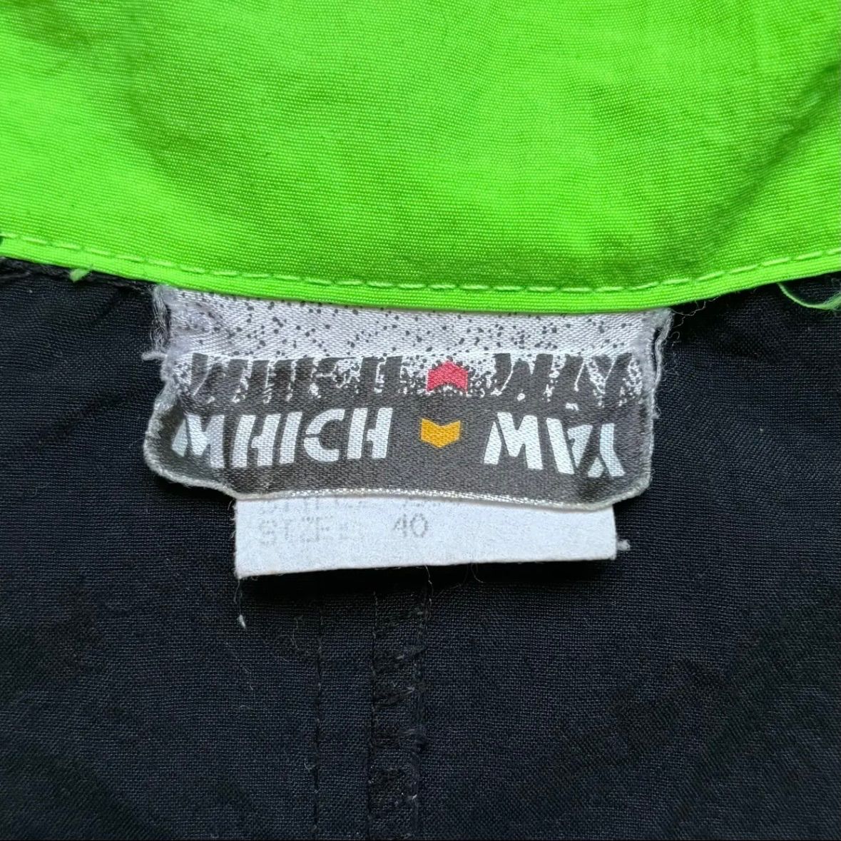 90s古着 NIKE/ナイキ ハーフジップナイロンジャケット センター刺繍ロゴ メッシュ 紫 | 【古着  らくふる】ビンテージ&リメイク専門のオンライン古着SHOP 90年代 WHICH WAY ハーフジップ ナイロンジャケット USA製