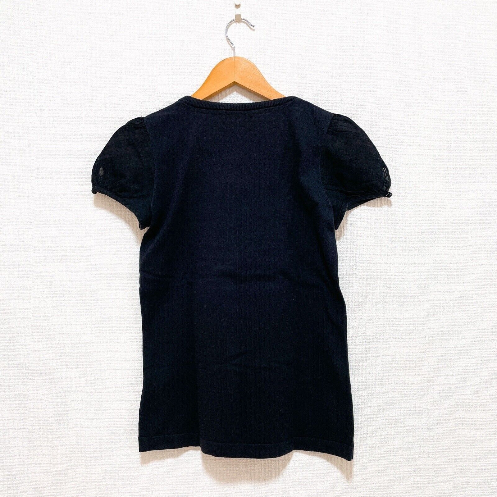 BURBERRY BLUE LABEL バーバリーブルーレーベル ホースロゴ刺繍 ニット 