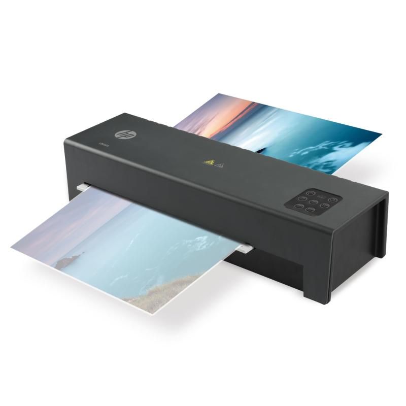 ヒューレット パッカード ラミネーターLB0303|6本ローラー|高品質加工 ウォームアップ約12秒 18ヶ月メーカー カードサイズから最大A3sサイズまで加工対応 ラミネート加工 パウチ加工 連