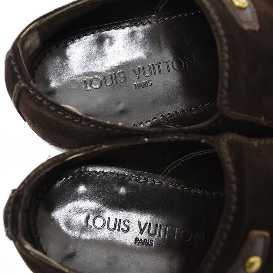 BCランク】LOUIS VUITTON ルイヴィトン モンクストラップ 革靴