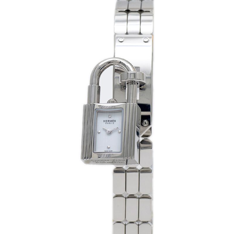 エルメス ケリーウォッチ レディース時計 白文字盤 KE4.110.132 スト  