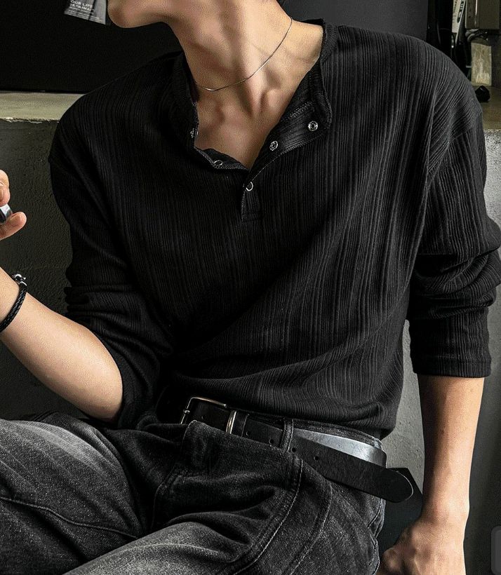 [COSYHARU公式]Fabien corduroy henly-neck 関税・配送料込み ファビエンコーデュロイヘンリーネック - COSYHARU | 60