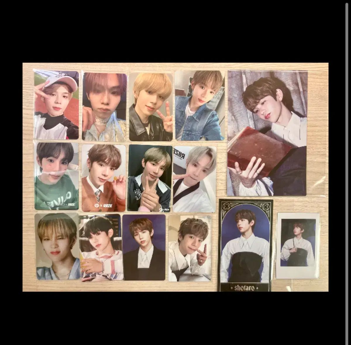 RIIZE(ライズ) ショウタロウ(SHOTARO・大﨑 将太郎) トレカ NCT