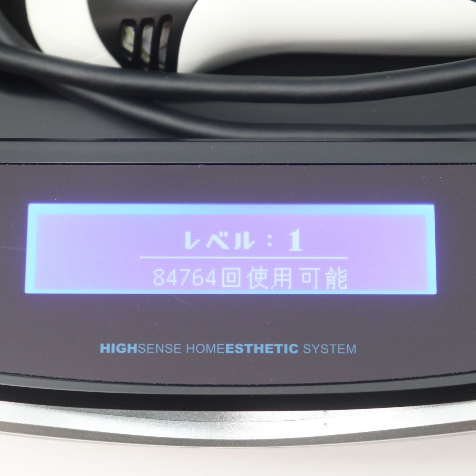 美品】 ケノン 脱毛器 8.5J (ブラック)2種類のカートリッジ付 脱毛・除毛