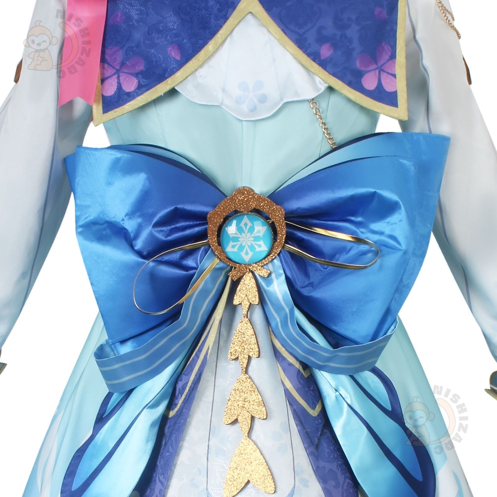 コスプレ衣装 神里綾華 漫路人 花時来信 コスチューム 二次元 袖あり ディテール豊富 春 秋 用 M250124-115 WWW_TRAVELLANDINDIA_COM