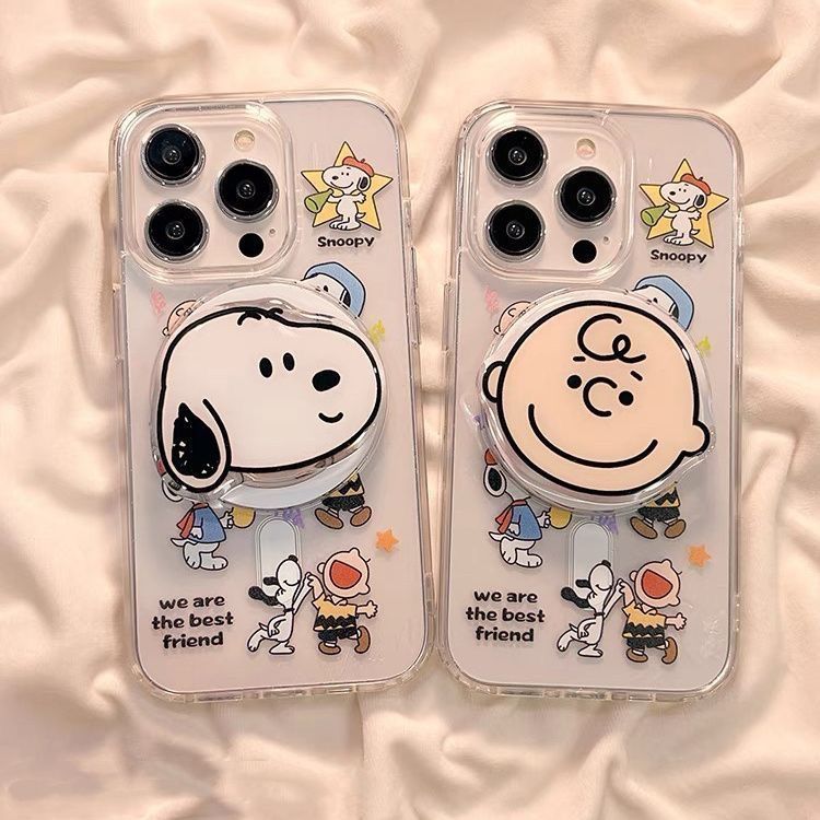 スヌーピー iPhone16ケース snoopy MagSafe対応 iphoneケース リング付き スマホケース 可愛い iphone15proケース iphone14ケース iPhone13 iPhone12mini iPhoneX iPhone7