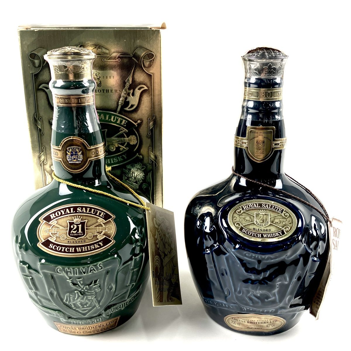 シーバスリーガル 12年 2本セット 箱付き CHIVAS REGAL 12年