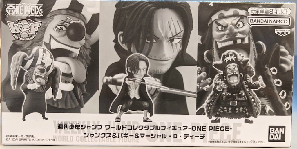 BANDAI SPIRITS WCF 週刊少年ジャンプ シャンクス-バギー-マーシャル D ティーチ