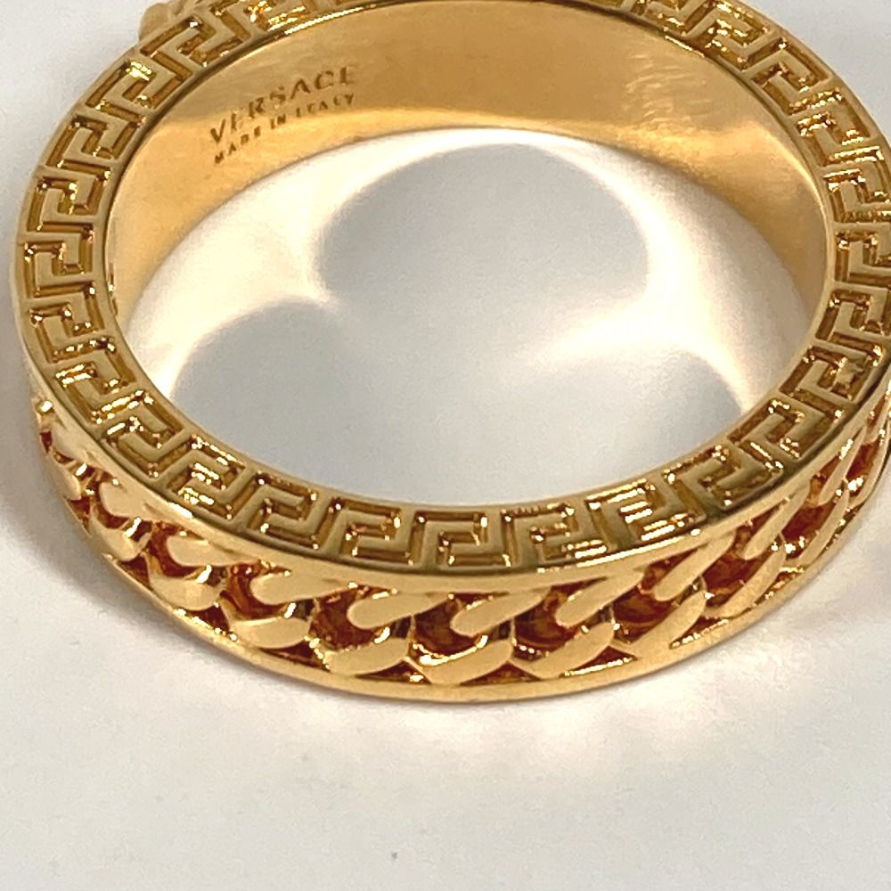 VERSACE ヴェルサーチ リング・指輪 メデューサ チェーン メタル
