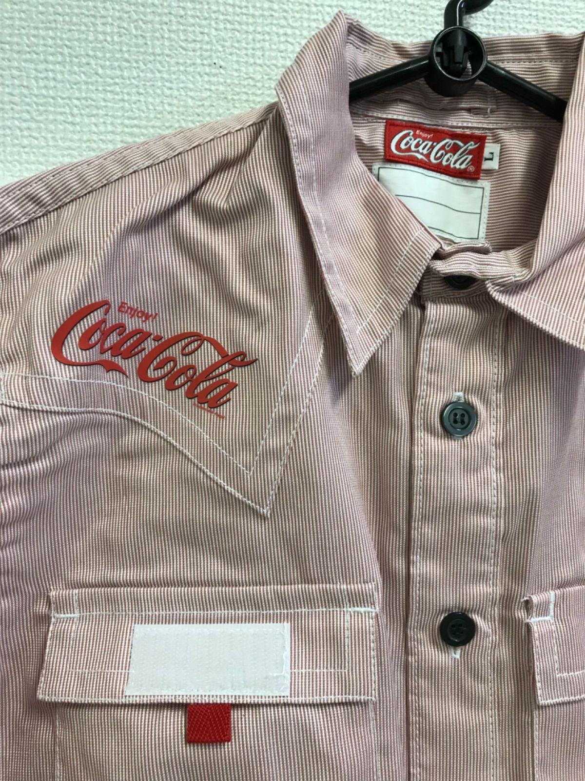コカコーラ 半袖 制服 サイズ中 - シャツ