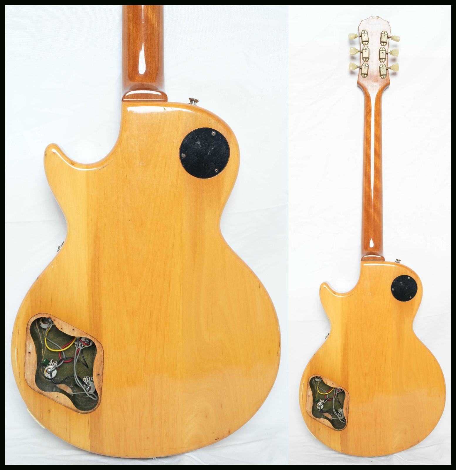 Epiphone Les Paul Standard 難あり ☆Epiphone by Gibson Les Paul Standard Gold Top 難あり メイプル