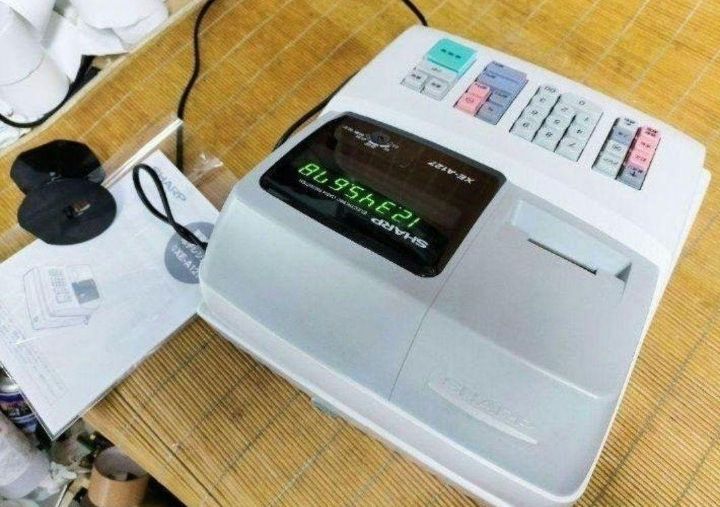 シャープレジスター XE-A127 簡単便利特殊 送料込 987654 - メルカリ