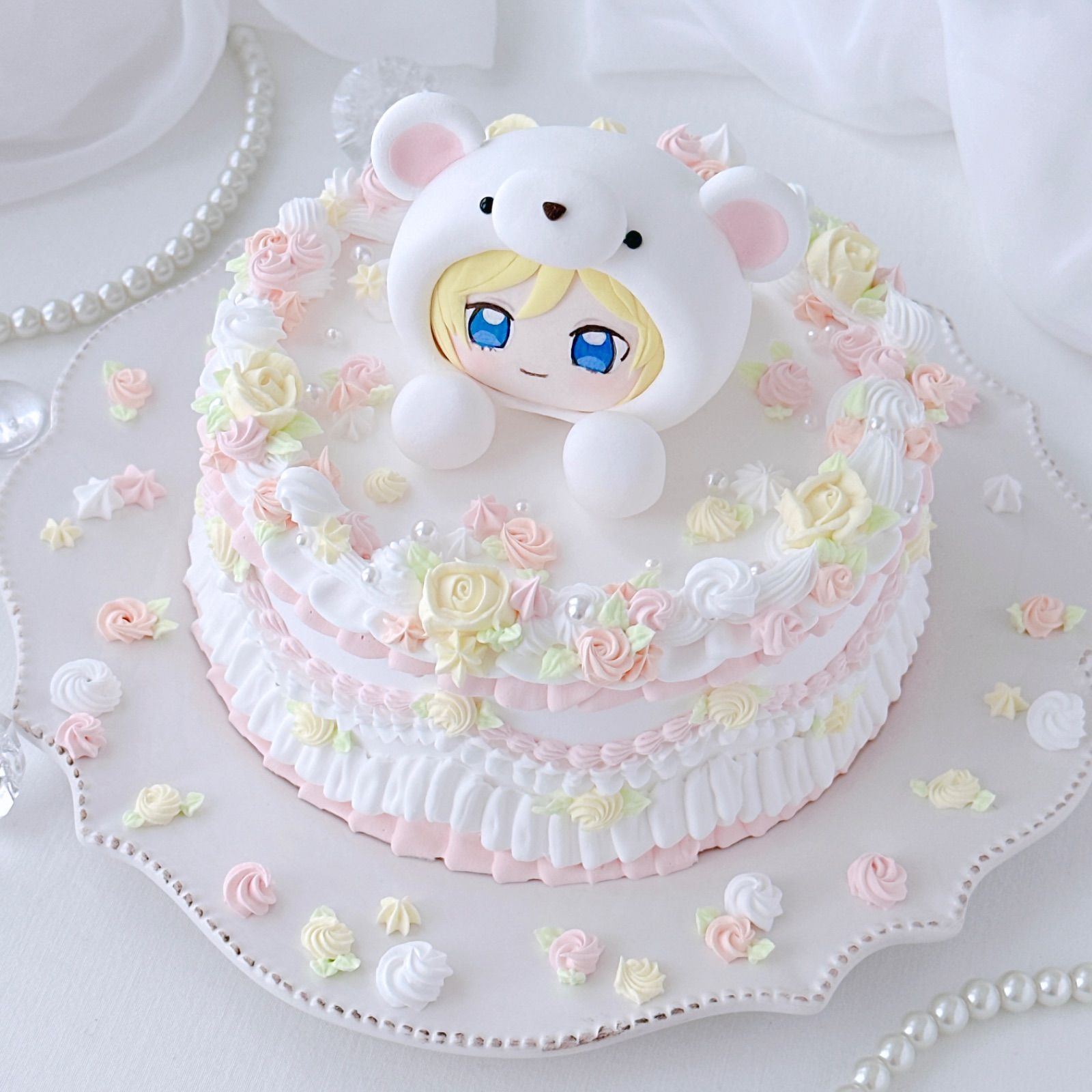 No.227 o***様専用オーダークレイケーキ 🎂 クレイケーキ キャラ