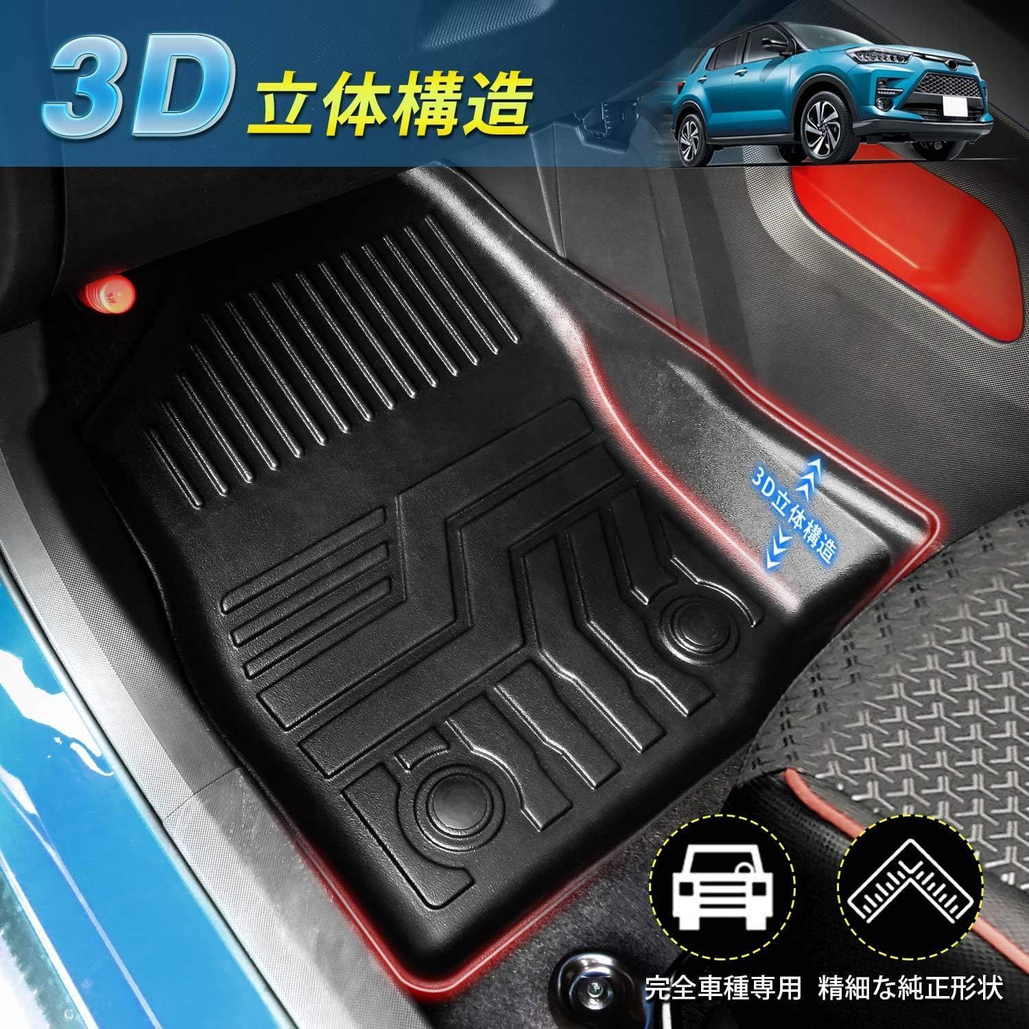 3Dフロアマット