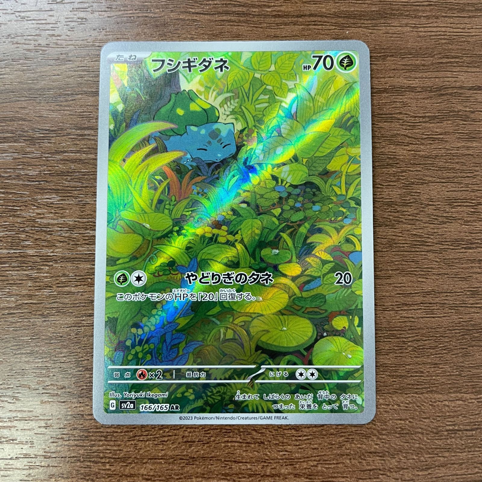 ポケモンカード フシギダネ AR 166/165 10枚セット まとめ売り