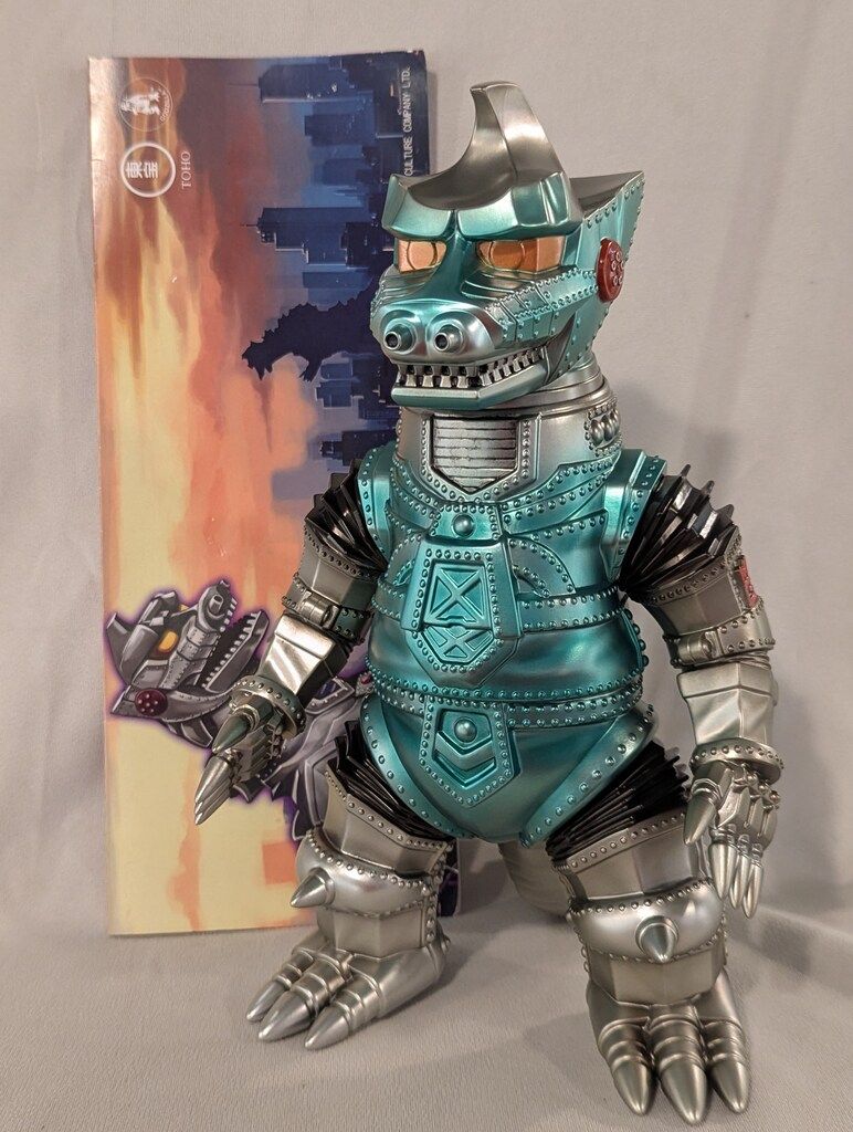 KAIJU ONE/壺 工房 メカゴジラ 1974 銀包み/メタ緑塗装 - メルカリ