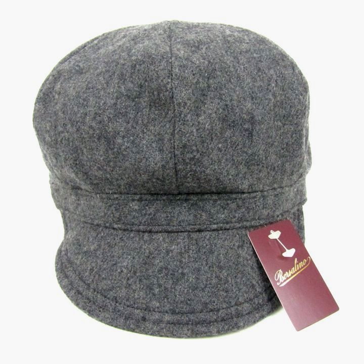 ボルサリーノ キャスケット 未使用 ウール混 帽子 ブランド レディース