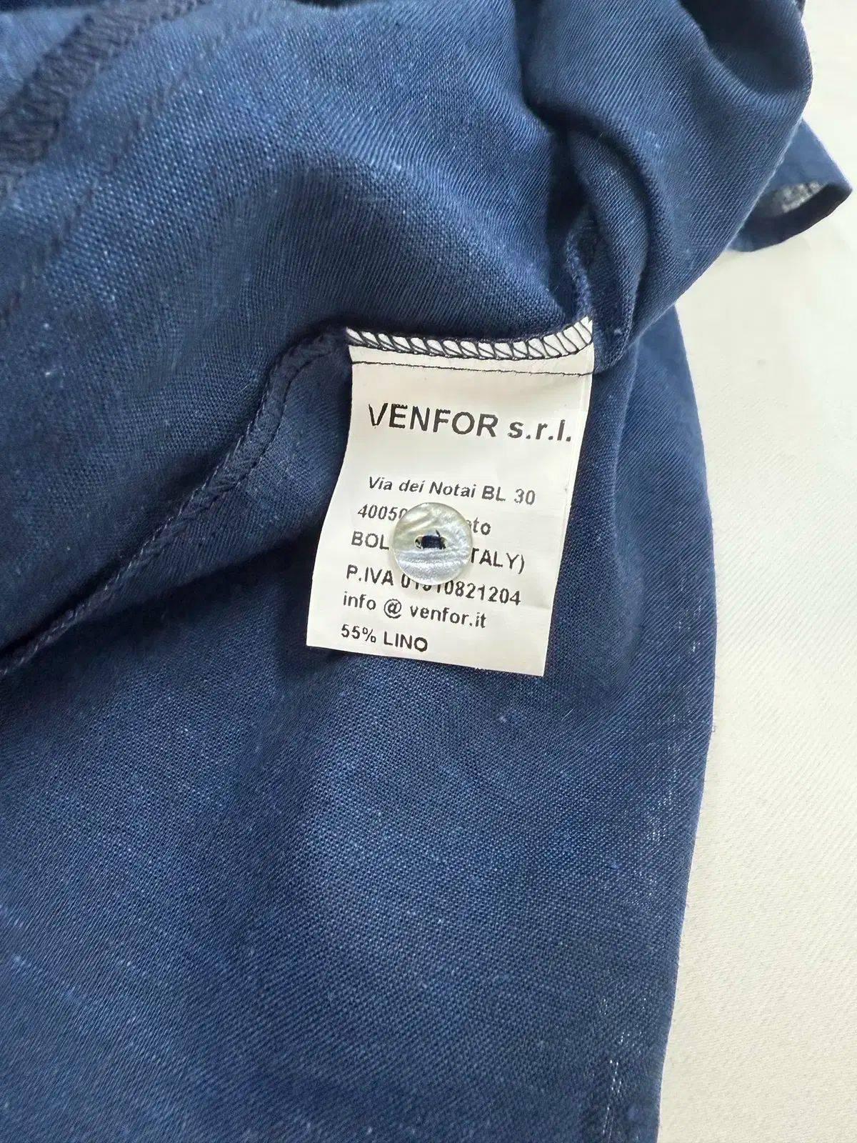  イタリア ブランド Sophie ルーズフィット リネン ブラウス 長袖 シャツ ブラウス