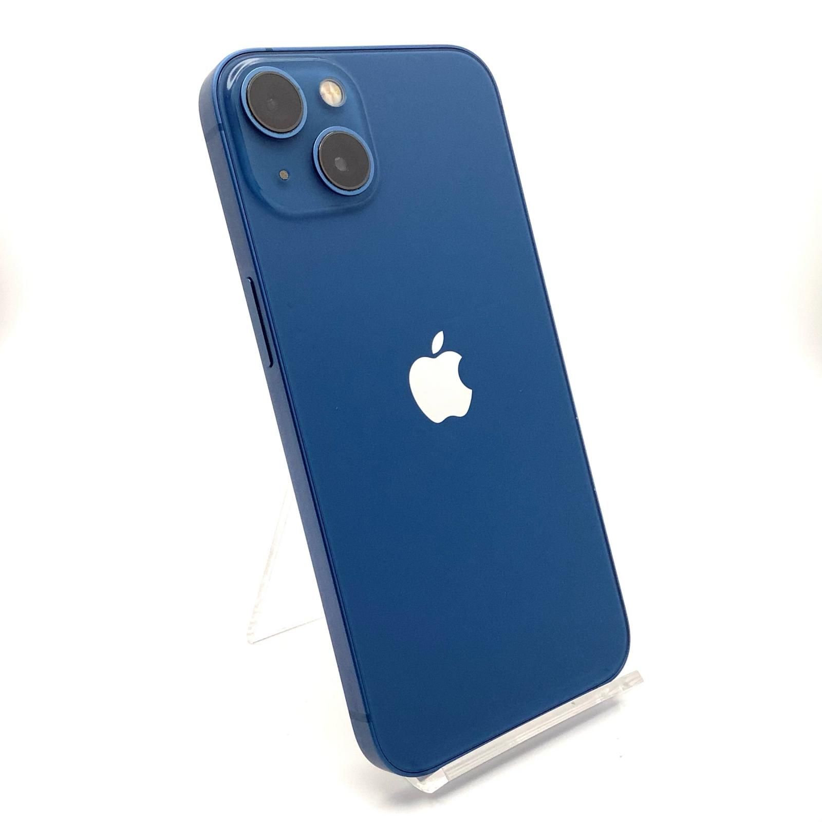 Apple iPhone 13 128GB ブルー 楽天モバイル 白ロム 動作 済 82% 全額返金保証 最速発送