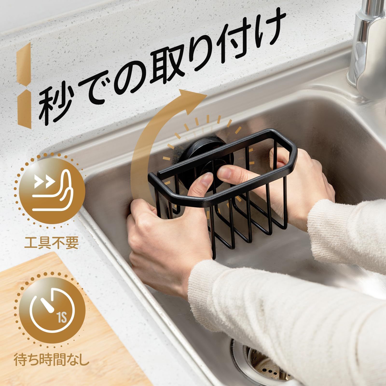 バスルーム用タオルバーレール、ステンレス鋼タオルラック壁掛け 