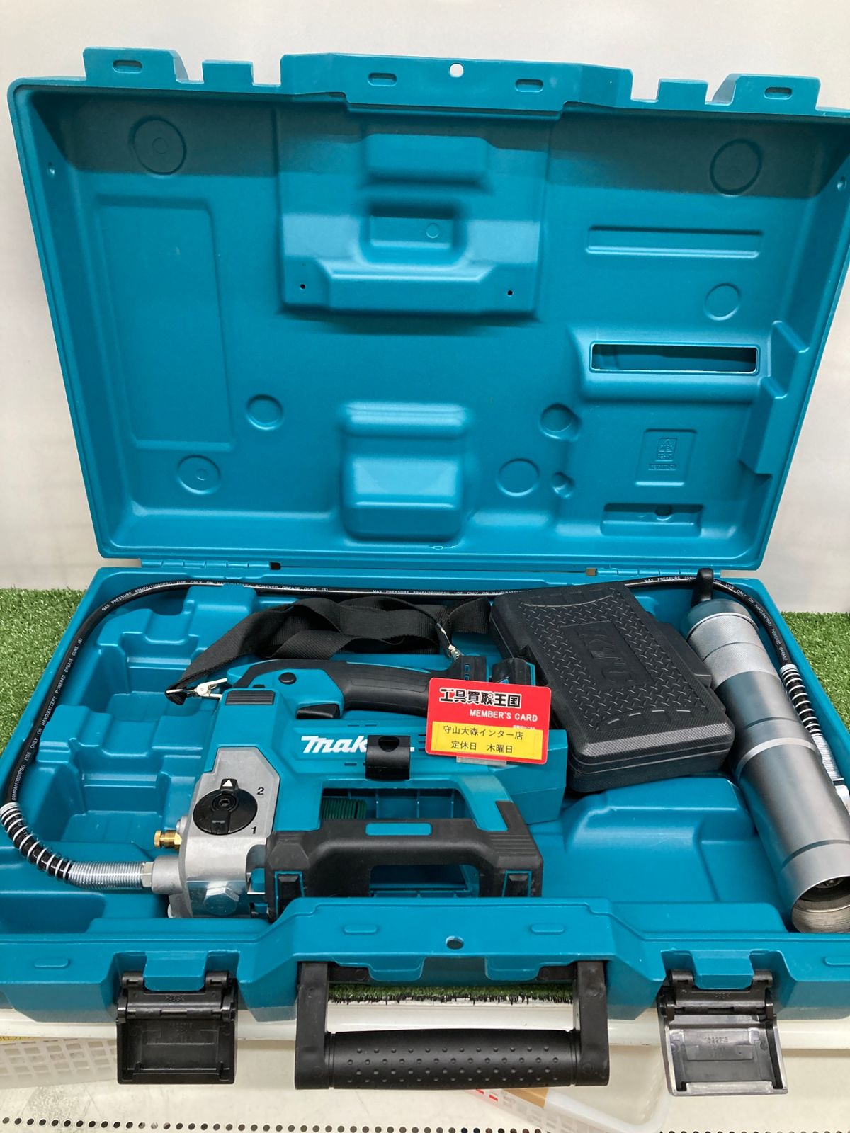 中古品】【0921】☆マキタ 18V充電式グリスガン GP180DZ 本体 中古品】【0921】☆マキタ 18V充電式グリスガン GP180DZ 本体