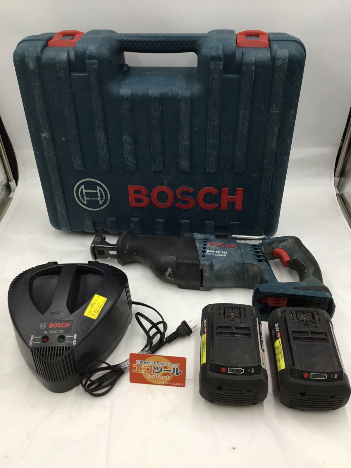 BOSCH|ボッシュ 36Vバッテリーセーバーソー GSA36V-LI ITJF180R2KTM エコツール半田店 M01