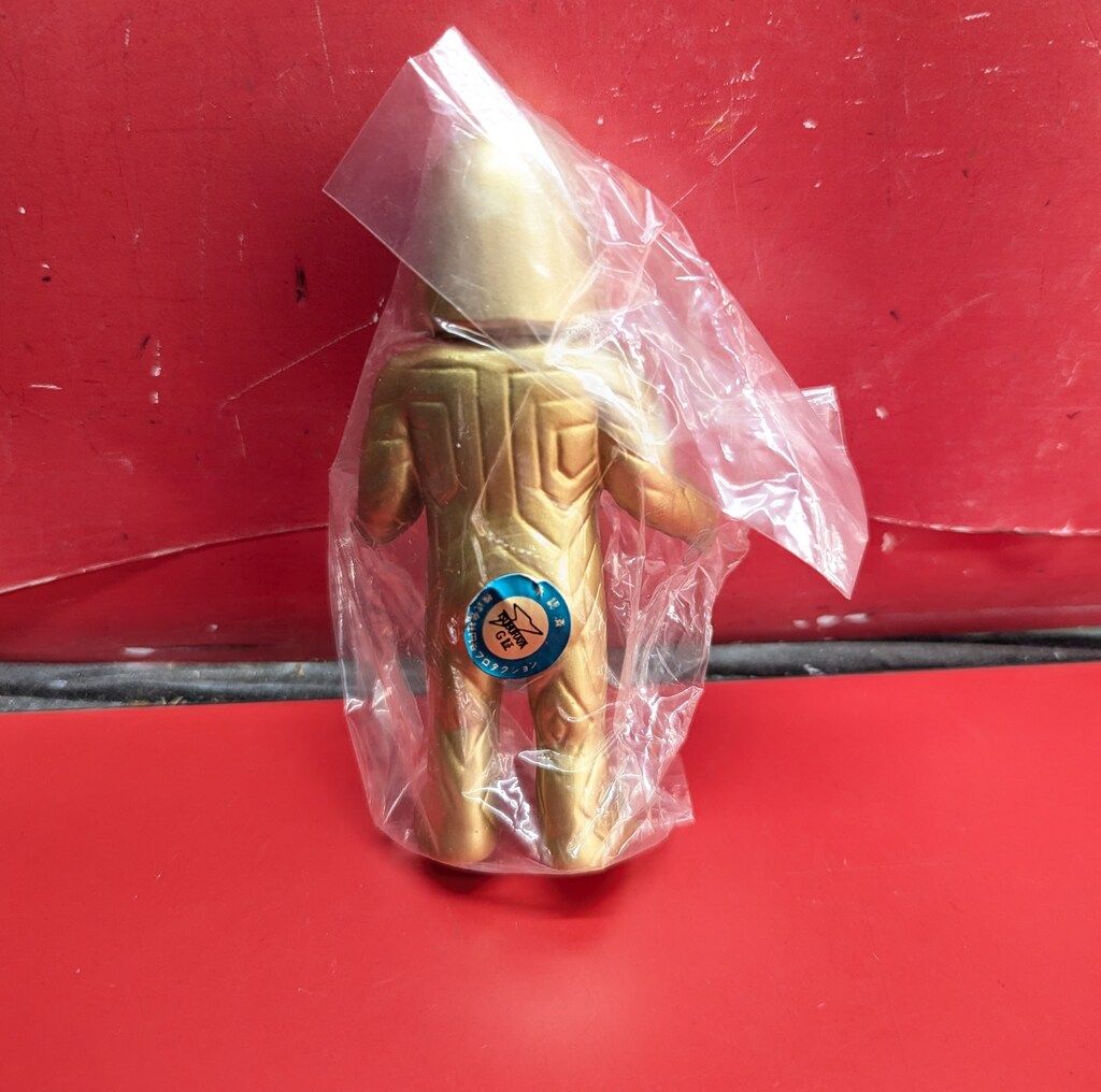 M 1号 世紀の大怪獣ウルトラQウルトラマン ダダミニサイズ 金包み塗装 目スワロフスキー