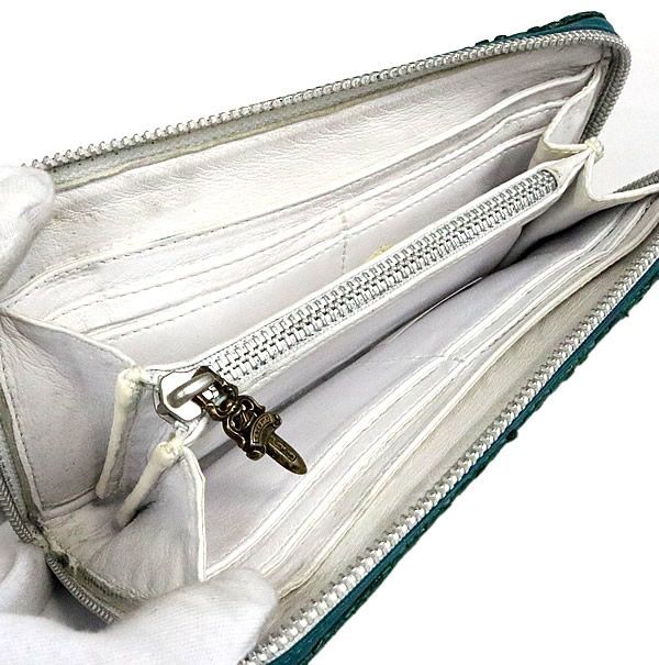 銀座店 クロムハーツ SALE REC F ZIP＃2 ノベルティレザー89981