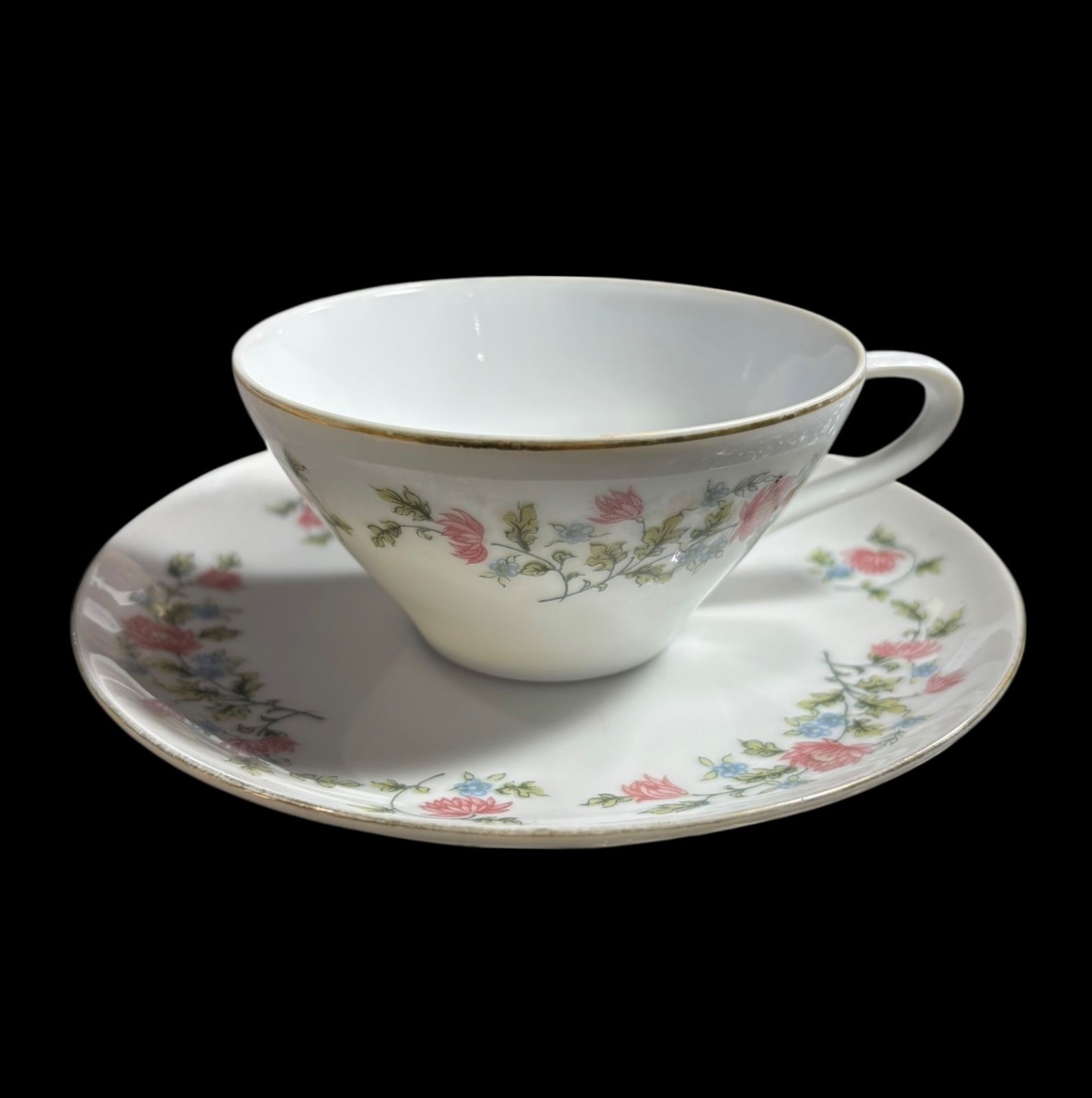 5客揃】FINE SEYEI CHINA カップ&ソーサー 花柄 セーエー陶器